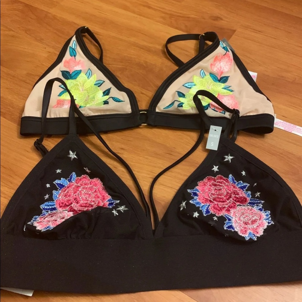 PINK Bralettes